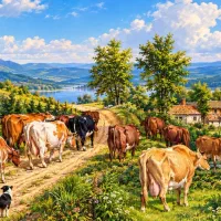 تابلو نقاشی رنگ روغن