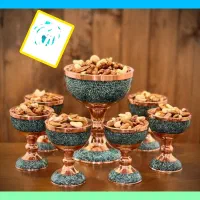سنگاب یلدا فیروزه کوبی|ظروف سرو و پذیرایی|شیراز, شاهچراغ|دیوار