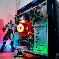 کیس حرفه ای xeon رندر،طراحی،میکس،و گیمینگ در حد نو