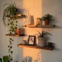شلف چوبی|کتابخانه، شلف، قفسه‌های دیواری|پاکدشت, پاکدشت (مامازند)|دیوار