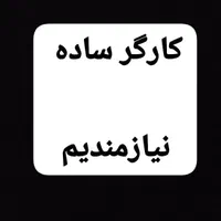 کارگر ساده خانوم وآقا و تعدادی پرداختکار