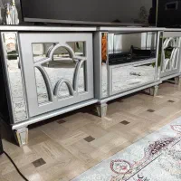 میز تلویزیون و آینه کنسول|بوفه، ویترین، کنسول|سنندج, |دیوار