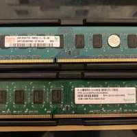 رم 4 گیگ DDR3- دو عدد رم 2 گیگ