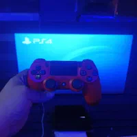 دسته PS4 اورجینال قرمز رنگ|کنسول، بازی ویدئویی و آنلاین|تبریز, |دیوار