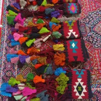 سر پرده های دست بافت|پرده، رانر، رومیزی|تایباد, |دیوار