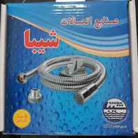 شلنگ توالت فنری برنجی کروم جنس خوب