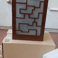 روشنایی  یا چراغ خواب چوبی دیواری