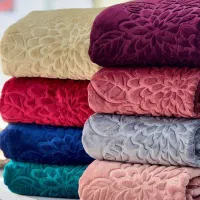 پتو گلبافت|رختخواب، بالش، پتو|بیجار, |دیوار