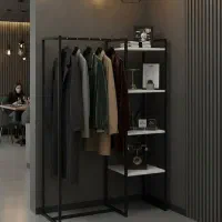 تولید و فروش رگال و قفسه فلزی باکیفیت برند شاخه|جاکفشی، کمد، دراور|تاکستان, |دیوار