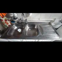 گاز فر دار دو جوجه گردان و کابینت|اجاق گاز و لوازم برقی پختوپز|ویسیان, |دیوار