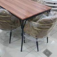 میز 4 نفره طرح فاولر، اقساط 12ماه بدون پیش|میز و صندلی غذاخوری|دزفول, |دیوار