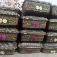 جای نانی تمیز حصیری|صنایع دستی و سایر لوازم تزئینی|رشت, دروازه لاکان|دیوار