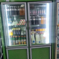 یخچال ایستاده ویترینی با موتور اصل