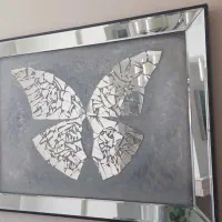 تابلو کار دست ایینه کاری