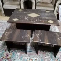 میز جلو مبلی وعسلی|مبلمان خانگی و میز عسلی|رشت, جهاد|دیوار