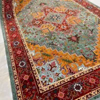 فرش طرح ابریشم با رنگ پاستیلی ۱۲و۹و۶ متری|فرش|قم, باجک دو|دیوار
