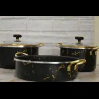 فروش به قیمت تولید انواع قابلمه های گرانیتی و روحی|ظروف پختوپز|تهران, یوسفآباد|دیوار