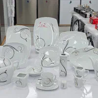 سرویس چینی  12 نفره 102 پارچه آریستا طلایی