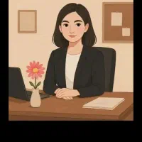 منشی خانم  مجرد جوابگوی تلفن دفتر آموزشگاه