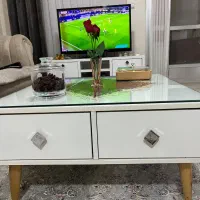 میز وسط پذیرایی دو طرف کشو|مبلمان خانگی و میز عسلی|منجیل, |دیوار