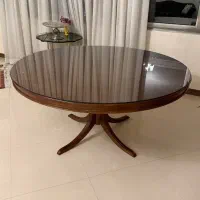 میز چوبی گرد ۸ نفره بدون‌صندلی|میز و صندلی غذاخوری|تهران, زعفرانیه|دیوار