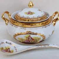 ظروف لیلی و مجنون لردشید دنسی لمونژ اصل قدیمی