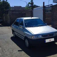 پراید مدل 86 نقره‌ای