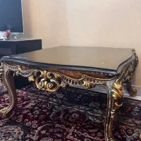 مبل سلطنتی‌۷نفره به همراه میز ناهار خوری و گل میز|مبلمان خانگی و میز عسلی|تهران, شادمان|دیوار