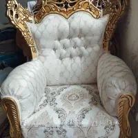 مبل سلطنتی 7نفره نو|مبلمان خانگی و میز عسلی|سراب, |دیوار