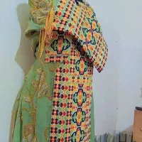 زی استین  دوخت لباس بلوچی