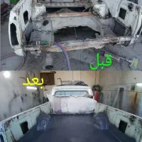 صافکاری جوشکاری شاسی بازسازی 0تا100خودرو شاسی کشی