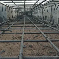 آرماتوربندی سقف فنداسیون استخر و دیوار برشی