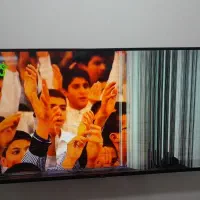 فروش تلویزیون ال جی ۵۵ اینچ ضربه خورده