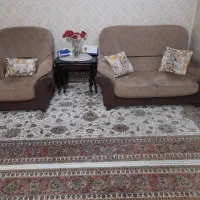 مبلمان راحتی هفت نفره|مبلمان خانگی و میز عسلی|تهران, دولت‌آباد|دیوار