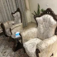 مبل سلطنتی چوب گردو|مبلمان خانگی و میز عسلی|تهران, اباذر|دیوار