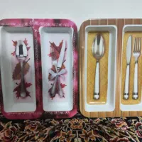 آویز جا قاشق چنگالی استند قاشق و چنگال|آب‌چکان و نظم‌دهنده ظروف|قم, شهر قائم|دیوار