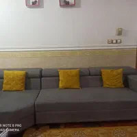 مبل ال کاملا تمیز و نو|مبلمان خانگی و میز عسلی|آبپخش, |دیوار