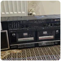 ضبط صوت دو کاسته سونی