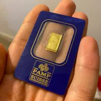 شمش طلای 1 گرمی پمپ سوییسی pamp