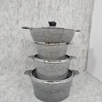 قابلمه چدن8پارچه ضمانتی(تعویض ظروف کهنه بانو)خردکن|ظروف پخت‌وپز|قم, سید معصوم|دیوار
