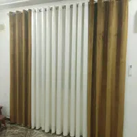 شستشو پرده و اتو بخار و نصب آن درمحل|خدمات نظافت|اهواز, سپیدار|دیوار