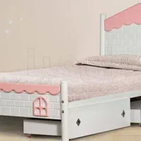 تخت یکنفره  فلزی مدل کلبه(صنایع فلزی نوری)