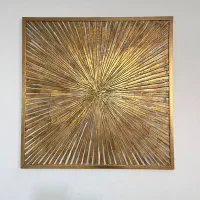 تابلو تکسچر ورق طلا