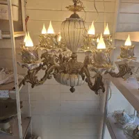 لوستر۶ شاخه ۱۲ شعله