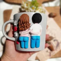 ماگ های عروسکی|صنایع دستی و سایر لوازم تزئینی|شاهین‌شهر, گزبرخوار|دیوار