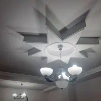 لوستر|لوستر و چراغ آویز|وحیدیه, |دیوار