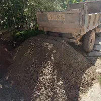 ماسه. مخلوط. سنگ نیسانی