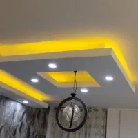 کناف متری 550 دیوار کناف برقکار و نقاشی