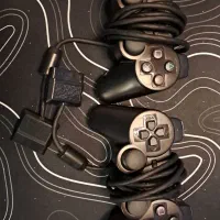 دو عدد دسته پلی استیشن ۲ آکبند و نو