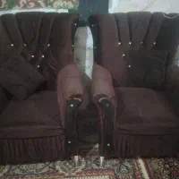 مبل هفت نفره با گل میز